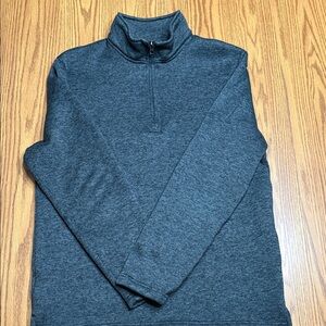 Beverly Hills Polo Club Men's Charcoal Zip-Up Sweater